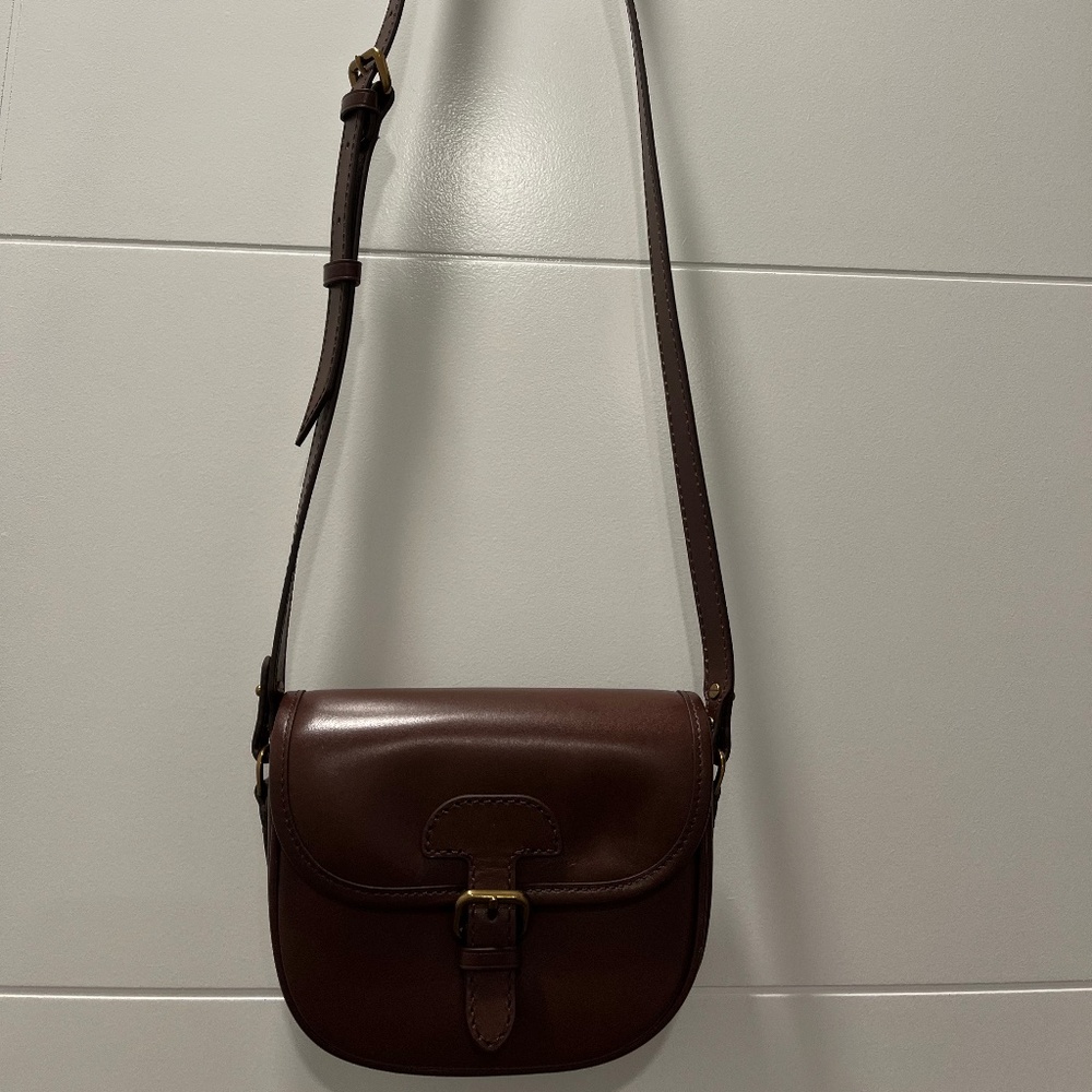 Brown Leather English Pocketbook